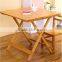 China manufacture furniture natural dining table bamboo folding table,Beautiful bamboo furniture