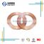 1/2 size with thickness 1mm copper pipe coil thin wall copper tube