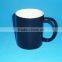 Porcelain cheap color-glazed round gifts coffee mug with custom design
