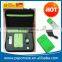 Promotional gift set with slim mouse and USB flash drive