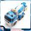 2.4GHz 8 channels rc concrete mixer truck with sound, plastic tool truck toy for big children