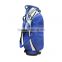 Blue Nylon Golf Stand Bag