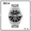 chronograph quartz branded watch/japan movt quartz watch stainless steel back,custom watch/quartz watch water resistant