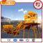 ZhengZhou JianXin 75m3/h mobile concrete mixing plant for hot sale