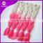 31Colors Optionals Ombre Two Three Tone 5pcs/lot 100g/pc Synthetic Jumbo Box Braiding Hair