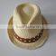 Custom design factory price men straw hat
