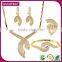 Wholesale Jewelry Stylish Fake Gold Jewelry Set