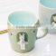 3D Stereoscopic Ceramic Animal Hand Painted Cup, Stereoscopic Ceramic Animal Mug