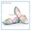Shine Color Jelly Sandals Women