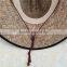 Hot selling wholesale summer cheap handmade men natural straw hat TCS01