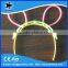 Wholesale foilbag packing glowing hairclips light in the dark