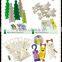 Wooden craft Easter shapes