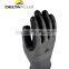 Seamless polyamide nitrile foam-cated knitted safety gloves