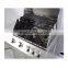 Outdoor bbq gas grills with a side burner