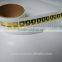 strong adhesive standard gold hot stamping label for wine bottle neck
