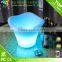 glow led ice bucket/illuminated wine bucket/glitter champagne cooler container
