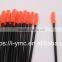 Disposable Multi-colored, multi-shape Mascara Brush with Eyelash Mascara Wand Brush