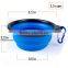 Non-toxic Colorful Silicone Collapsible Bowl for Camping