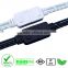 flat RGB Extension Cable Connect White 4pin Female plug led strip lights multi color 5050 3528 Connector Line