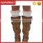 A-09 lace knit boot socks cuffs open knitted boot cuffs socks lace trim boot cuffs toppers