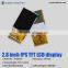 2.8inch TFT LCD IPS display with QVGA for POS