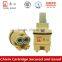 side outlet plastic faucet cartridge with and without distributor