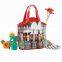 Red Carry Bag Metal Garden Furniture Set