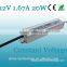 Constant voltage power supply transformer 12V DC 20W 1.66A IP67 waterproof