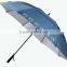 UV Two Layers Windproof Promotional Auto Open Golf Size Umbrella
