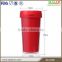 DIY plastic tumbler with removable paper insert