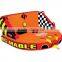 heavy duty snow sled / water tube / towable water ski with fabric cover