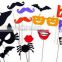 14pcs/set Funny Halloween Photo Booth Props Hat Mustache On A Stick Halloween Party decoration supplies Halloween Party favor                        
                                                Quality Choice