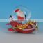 Unique christmas snow globes,christmas snow ball ornaments in high quality