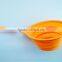 collapsible silicone strainer, foldable silicone colander, silicone kitchen tools strainers,100% Food grade