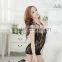 7021 Sexy Women Black Fishnet Open Crotch full Body stocking 2015