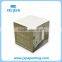 Customized logo printed custom cheap sticky fancy paper memo cube