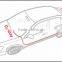 car parking sensor system underground car parking sensor system radar detection