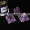 Beauteous High Quality Natural Amethyst Crystal Stone Pyramids Decor For Sale
