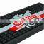 fine quality embossed words engraved custom logo silicone bar mat