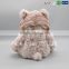 High Quality Valentine Gift Pink Bear Plush Pet Toy for Free Sample
