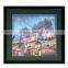 2016 newest design wood material led picture frame