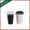 Duramics Double wall Ceramic mug with silicone/Double wall cup with silicone lid