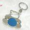Custom charms bear metal key fob