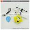 Mini induction remote control dragonfly rc flying ball helicopter for kids