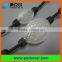 50mm diameter crystal 3D two side emitting light RGB color programmable LED ball