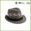 Gentleman grid wholesale fedora snapback hats