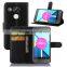 Wholesale PU leather flip wallet case for lg angler