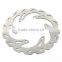 Top quality MX CNC front stainless steel solid disk brake system parts