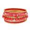 Gold Plated Multilayer Boho Rhinestone Turquoise Vintage Ethnic Women Bracelets Cuff Bangles Jewelry Accessories