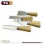 4 pcs mini cheese knife set with wood handle for hotel